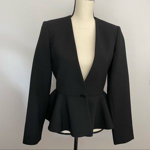 Stella McCartney Black Peplum Blazer